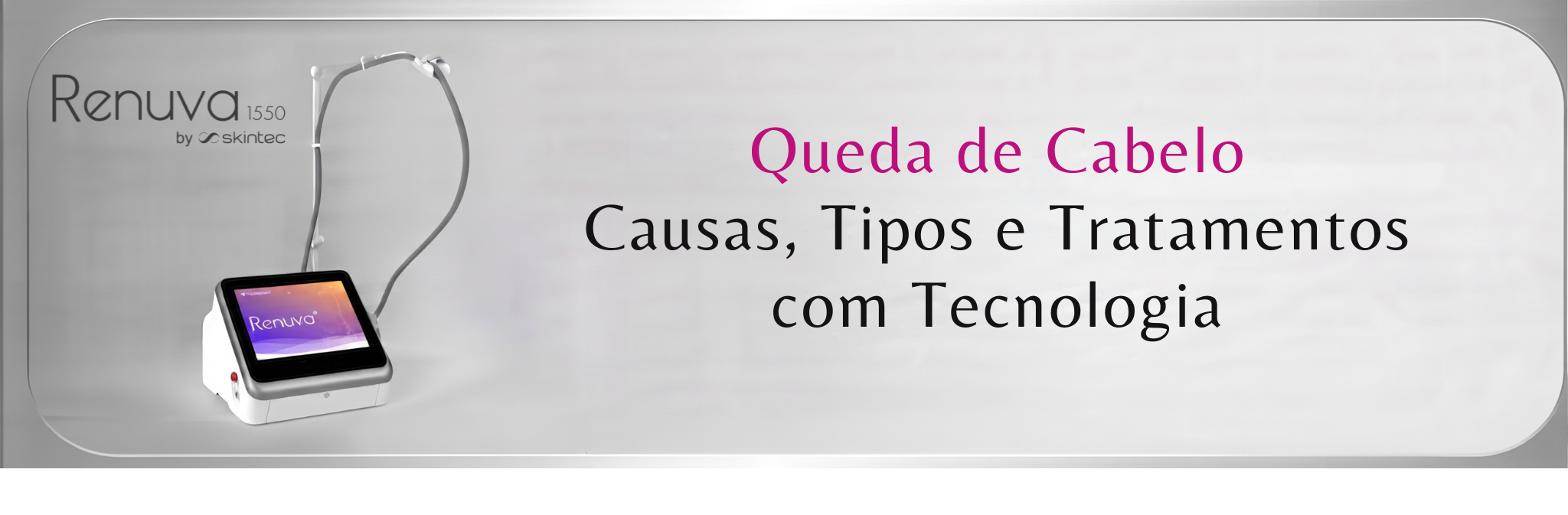queda de cabelo